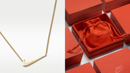 Nike Is Releasing A Jewelry Collection Inspired By Its Signature Swoosh