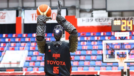 Toyota Robot Played Basketball At The Olympics, Now Learning To Dribble
